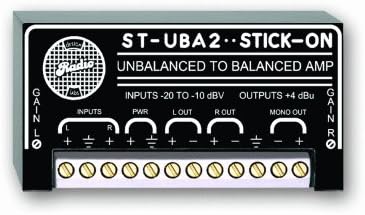 ST-UBA2 Unbalanced to Balanced Amplifier With Separate Dual-LED VU Metering