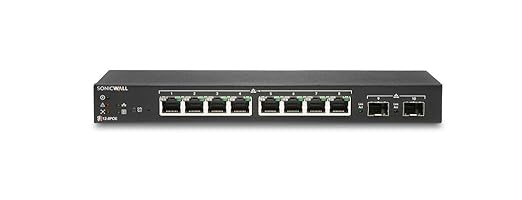 SONICWALL - HARDWARE 02-SSC-2462 SWITCH SWS12-8