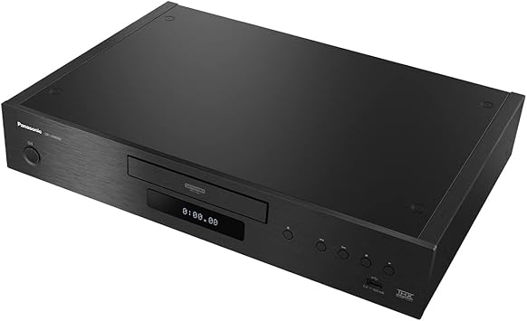 Panasonic Reference-Class 4K Blu Ray Player, UHD Blu Ray DVD Player with HDR10+ & Dolby Vision Playback, THX Certified, Hi-Res Sound, 4K VOD Streaming, Works with Alexa, DP-UB9000P1K (Black)