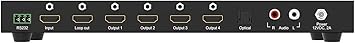 BZBGEAR 2x2 4K 60Hz HDMI Video Wall Controller with Audio