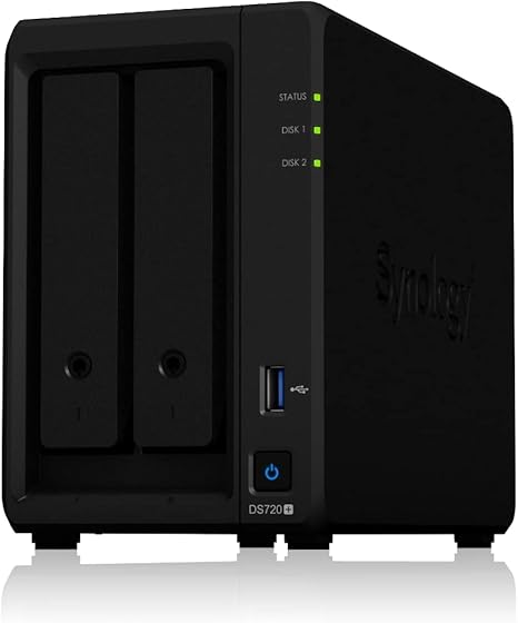 Synology 2 bay NAS DiskStation DS720+ (Diskless)