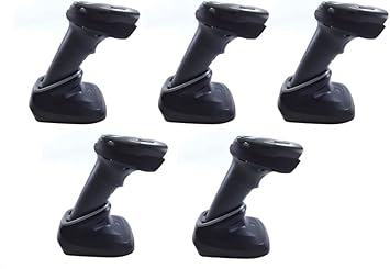 Zebra DS2278 Series Cordless Handheld Standard Range Area Imager Kit with Presentation Cradle and USB Kit, Black, 5 Pack