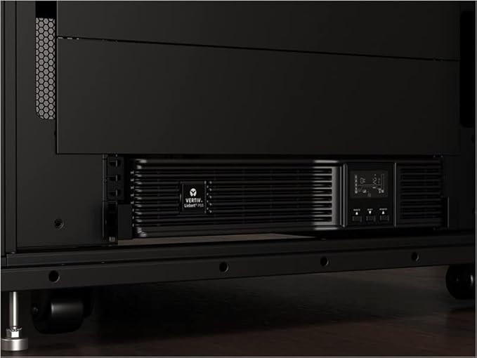 Vertiv Liebert 1100VA 990W 120V Advanced Avr Line-Interactive UPS with LCD Display Pure Sine Wave Output On Battery 2U Rackmount/Tower Supports Active PFC (PSI5-1100RT120)