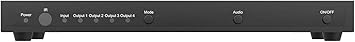 BZBGEAR 2x2 4K 60Hz HDMI Video Wall Controller with Audio