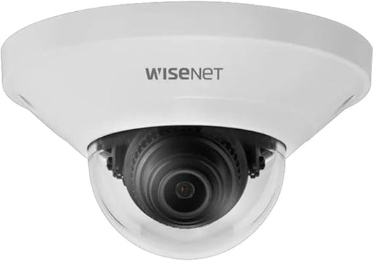 Hanwha Techwin QND-6011 2MP WDR POE People Counting Network Super-Compact Dome Camera with 2.8mm Fixed Lens, RJ45 Connection