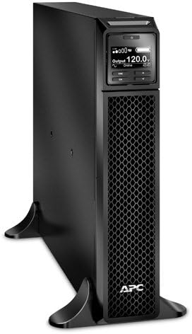 APC UPS 1000VA Smart-UPS, Single Phase Online UPS SRT1000XLA, Pure Sine Wave Uninterruptible Power Supply,Tower UPS