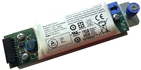 New 6.6V 1.1Ah 7.3Wh BAT 2S1P-2 Battery Compatible with Dell PowerVault MD 3200i 3220i Battery Controller D668J US Ship