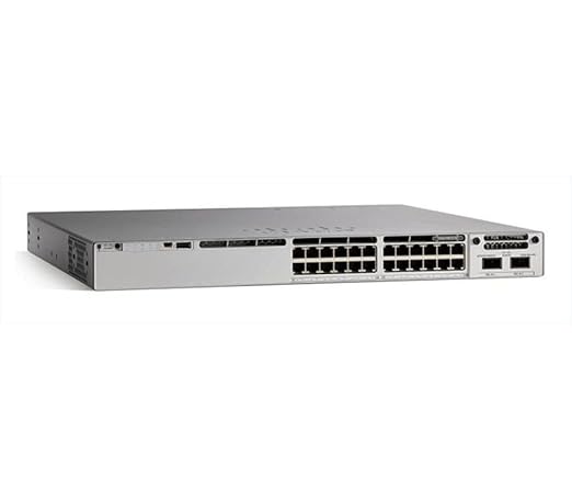 Cisco Catalyst 9300 24-port Modular Uplinks 1G SFP, Network Advantage - Manageable - 3 Layer Supported - Modular - Optical Fiber - 1U High - Rack-mountable