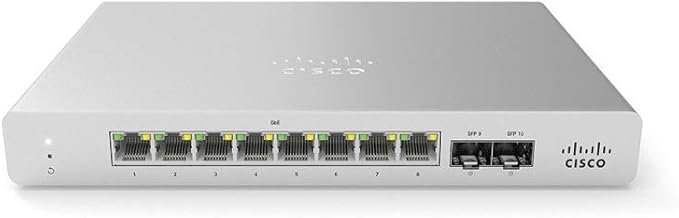 Cisco Meraki MS120-8LP - 3 Year Licensed Enterprise Switch Bundle