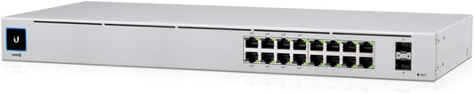 Ubiquiti UniFi 16-Port 802.3at PoE Gigabit Switch with SFP (USW-16-POE)