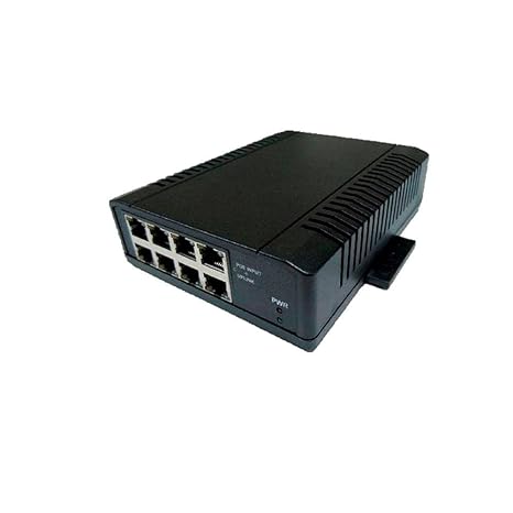 Tycon Power TP-SW8-D 802.3af/at 8 Port High Power POE 10/100BASET Switch