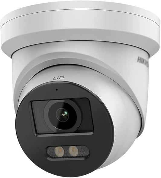 DS-2CD2387G2-LU 4K(8MP) Color PoE IP Camera,Full Color Night Vision Camera with Human and Vehicle Detection,H.265+,Built-in Mic,IP67 Waterproof