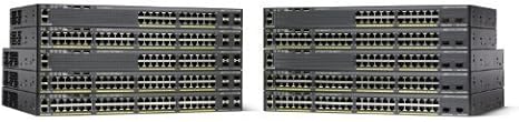 Cisco WS-C2960X-48FPS-L 48 Port PoE+ 2960X Gigabit Switch (Renewed)