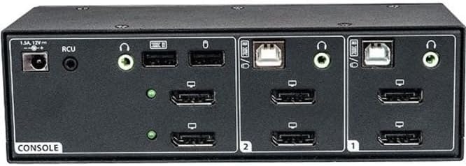 AVOCENT Cybex SC920DP KVM Switchbox - 2 Computer(s) - 3840 x 2160USBHDMI - Desktop - 2 x DisplayPort - TAA Compliant