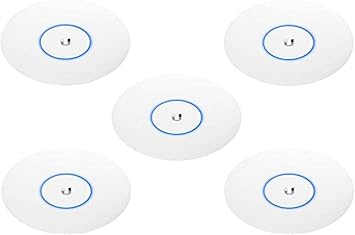 Ubiquiti UniFi nanoHD Compact 802.11ac Wave2 MU-MIMO Enterprise Access Point (UAP-NanoHD-US) (5-Pack)