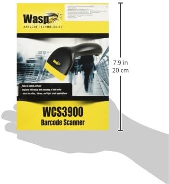 Wasp Technologies Wcs3900 Ccd Scanner W/8ft Ps2 Cable (633808091002)