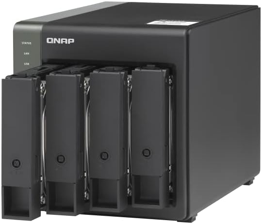 QNAP TS-431X3 4 Bay High-Speed NAS with One 10GbE and 2.5 GbE Port