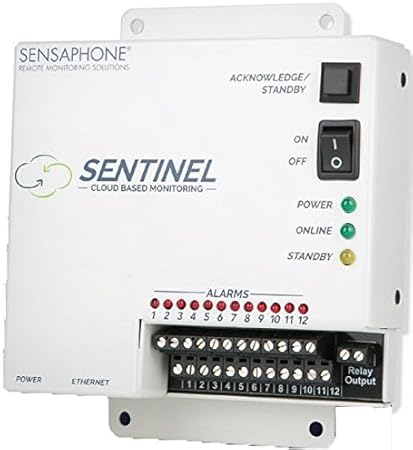 Sensaphone Sentinel Cloud-Based Remote Monitoring for Up to 12 Inputs