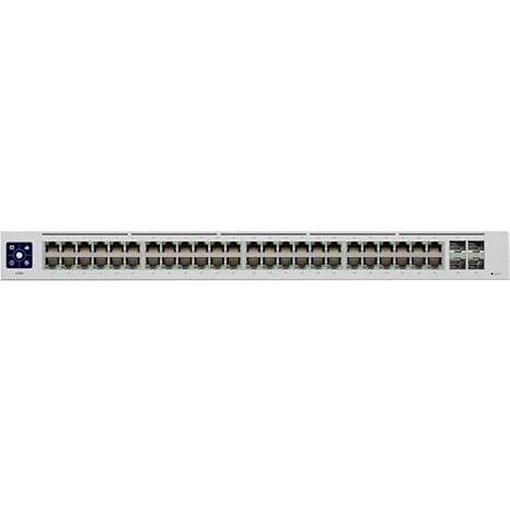 Ubiquiti UniFi Switch 48 48 Ports - Manageable - 2 Layer Supported - Modular - Optical Fiber, Twisted Pair - 2 Year Limited Warranty