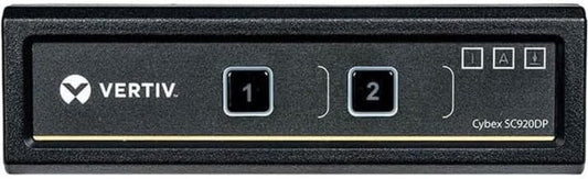 AVOCENT Cybex SC920DP KVM Switchbox - 2 Computer(s) - 3840 x 2160USBHDMI - Desktop - 2 x DisplayPort - TAA Compliant
