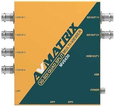 LILLIPUT AVMatrix MV0430 3G-SDI Quad Split Multiviewer