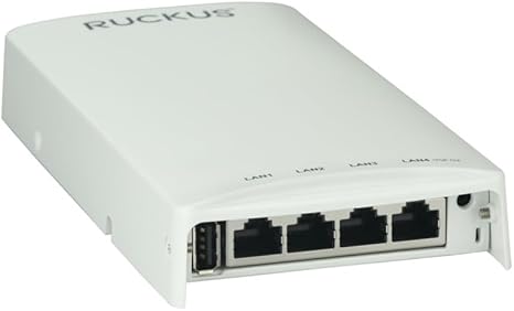 Ruckus Networks H550 Series Wi-Fi 6 Wall-Mounted Indoor Access Point (901-H550-US00), White