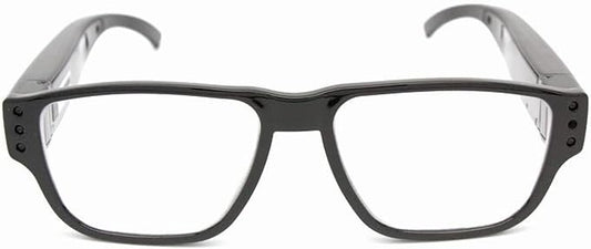 DVR295 - High Definition Digital Video Recorder with Camera Styled as Clear Glasses, No Audio