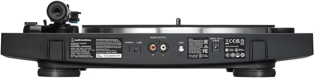 Audio-Technica AT-LP3XBT-BK Wireless Turntable, Black