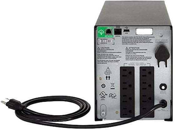 APC UPS 1500VA Smart-UPS with SmartConnect, Pure Sinewave UPS Battery Backup, Line Interactive, 120V Uninterruptible Power Supply