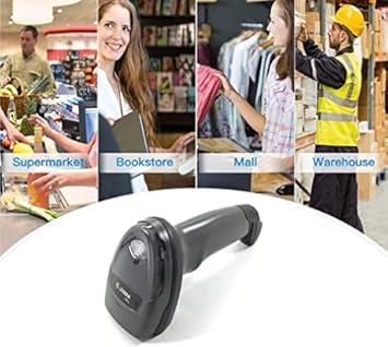 Zebra DS2278 Series Cordless Handheld Standard Range Area Imager Kit with Presentation Cradle and USB Kit, Black, 5 Pack