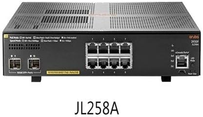 Aruba 2930F 8G POE+ 2SFP Switch JL258A Layer 3 10 Gigabit Switch