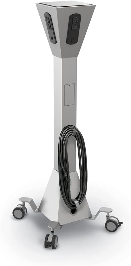 Balt Iteach Mobile Tower, AC Outlet, USB Charge, 13.5' Power Cable (27735)
