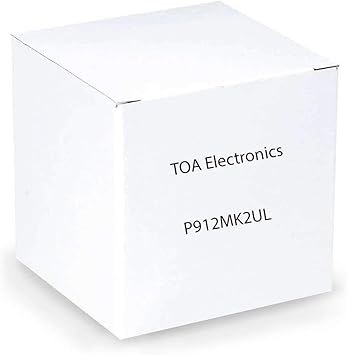 TOA ELECTRONICS P-912MK2 120 Watt Single-Channel Modular Power Amplifier, Master Volume Control, Direct Low-Impedance Output Mode