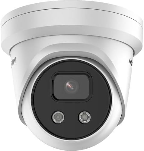 HIKVISION PCI-T18F2S AcuSense 8MP IR Outdoor Deep Learning Algorithms Network Turret Camera with 2.8mm Lens