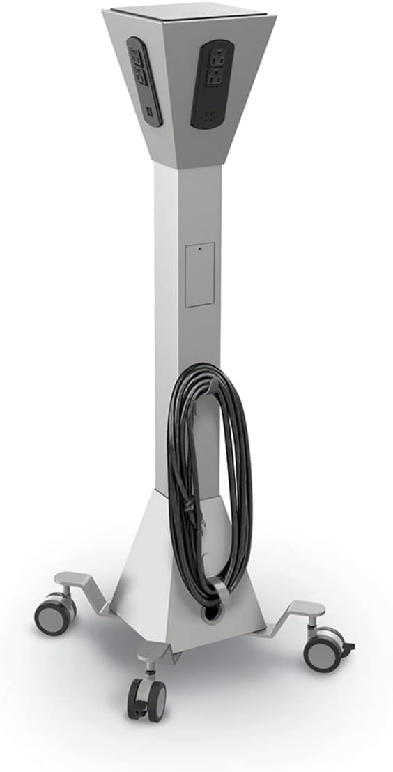 Balt Iteach Mobile Tower, AC Outlet, USB Charge, 13.5' Power Cable (27735)