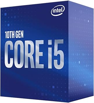 Intel Core i5-10400 Desktop Processor 6 Cores up to 4.3 GHz LGA1200 (Intel 400 Series Chipset) 65W, Model Number: BX8070110400