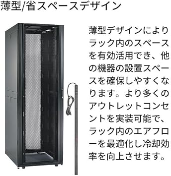 Rack PDU, Metered, 1U, 15A, 100/120V, (8) 5-15