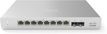 Cisco Meraki MS120-8LP-HW Compact Cloud-Managed Network Switch