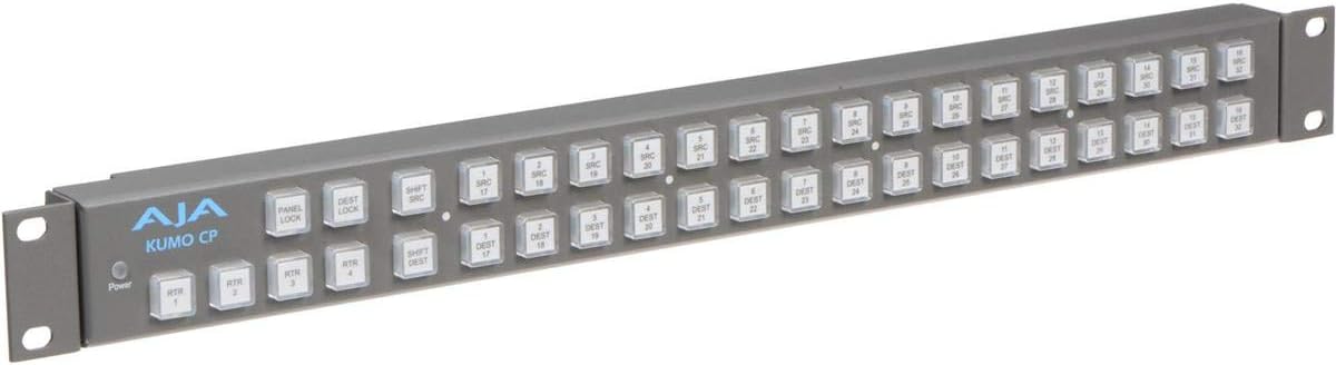 AJA KUMO-CP 1RU Hardware Control Panel for KUMO Routers