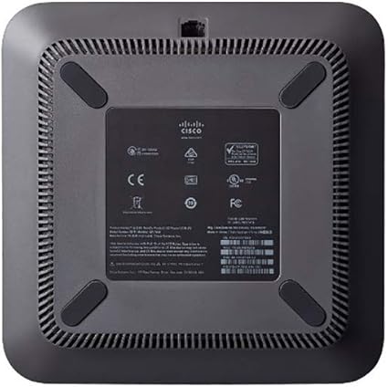 Cisco IP Conference Phone 7832, 360-Degree Microphone Coverage, 3.4-inch Monochrome LCD, Class 2 PoE, Supports 1 Line, 1-Year Limited Hardware Warranty (CP-7832-K9=), Black
