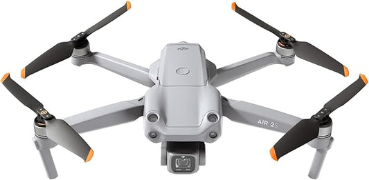 DJI Air 2S, Drone Quadcopter UAV with 3-Axis Gimbal Camera, Travel Essentials, 5.4K Video, 1-Inch CMOS Sensor, 4 Directions of Obstacle Sensing, 31 Mins Flight Time, 12km (7 mi) 1080p Video Transmission, Gray