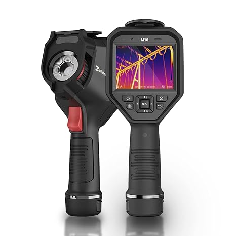HIKMICRO M10 Professional Thermal Imaging Camera 160 x120 IR Resolution with 8Mp Visual Camera, Manual Focus, Wi-Fi Thermal Imagers with 25 Hz Refresh Rate Test…