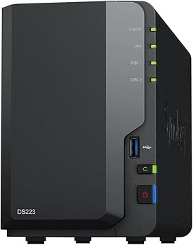 Synology 2-Bay NAS DS223 (Diskless)