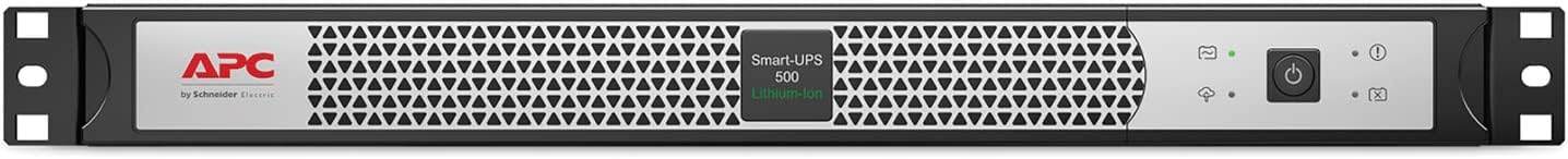 SCHNEIDER ELECTRIC Uninterrupted Power Supply APC Smart-UPS Li-Ion 500VA Short Depth, (SCL500RM1UC)