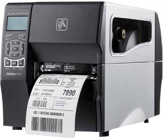 Zebra ZT220 4” Industrial Thermal Transfer Label Printer, 203 dpi Serial, USB, ZPL, EPL, XML Support, US Cord – ZT22042-T01000FZ