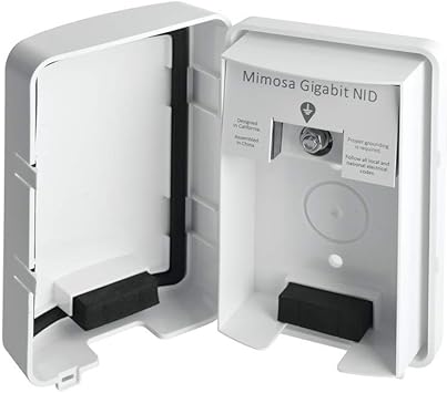 Outdoor PoE Data Protector Interface with ESD and Grounding for C5X and C5c Radios - Mimosa Gigabit Network Interface