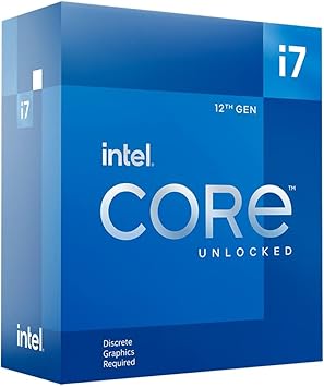 Intel Core i7-12700KF Desktop Processor 12 (8P+4E) Cores up to 5.0 GHz Unlocked LGA1700 600 Series Chipset 125W