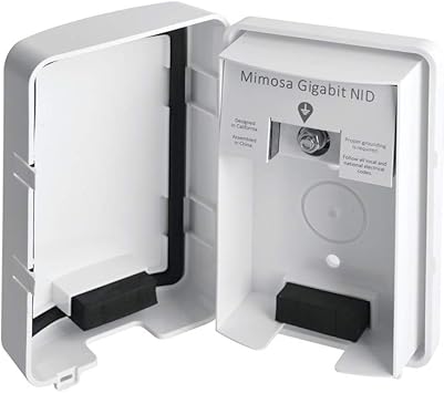 Outdoor PoE Data Protector Interface with ESD and Grounding for C5X and C5c Radios - Mimosa Gigabit Network Interface