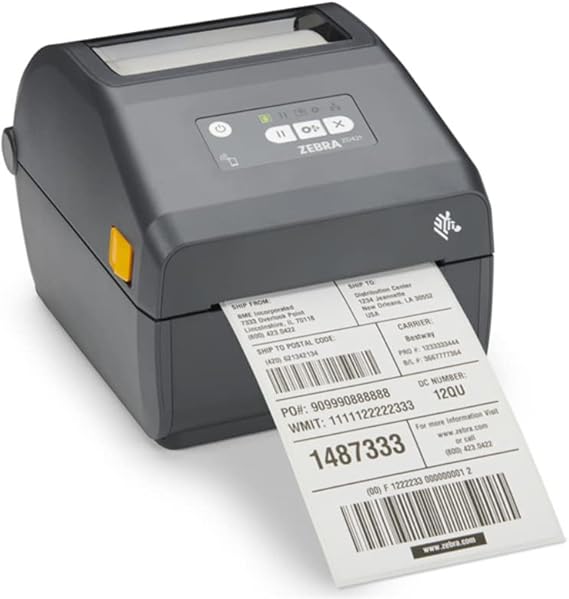 Zebra ZD421 Direct Thermal USB 203 dpi | ZD4A042-D01M00EZ 4 inch Width | Zebra GK420d Replacement | Zebra Label Printer | Includes Jetset Software