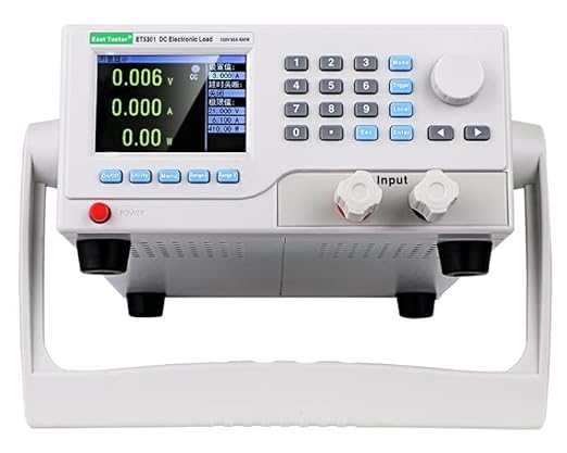 DC Electronic Load Tester 400W Programmable Battery Testers 150V-500V 15A-40A (ET5303)
